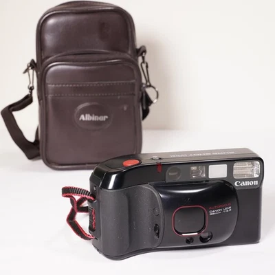 Canon Sure Shot Supreme 35mm Film Point Shoot Camera Video of Test Working - Image 1 of 4