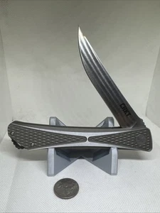 CRKT Jumbones Pocket Knife 7532  IKBS Aluminum Jeff Parks Pocket Sword Awesome - Picture 1 of 6