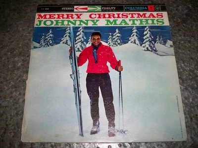 Johnny Mathis Merry Christmas LP Columbia 70’s Press Holiday Great Condition - Image 1 of 2