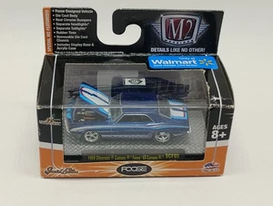 M2 Machines Edizione Speciale Scala 1:64 1969 Foose Blue Chevy Camaro - Foto 1 di 7