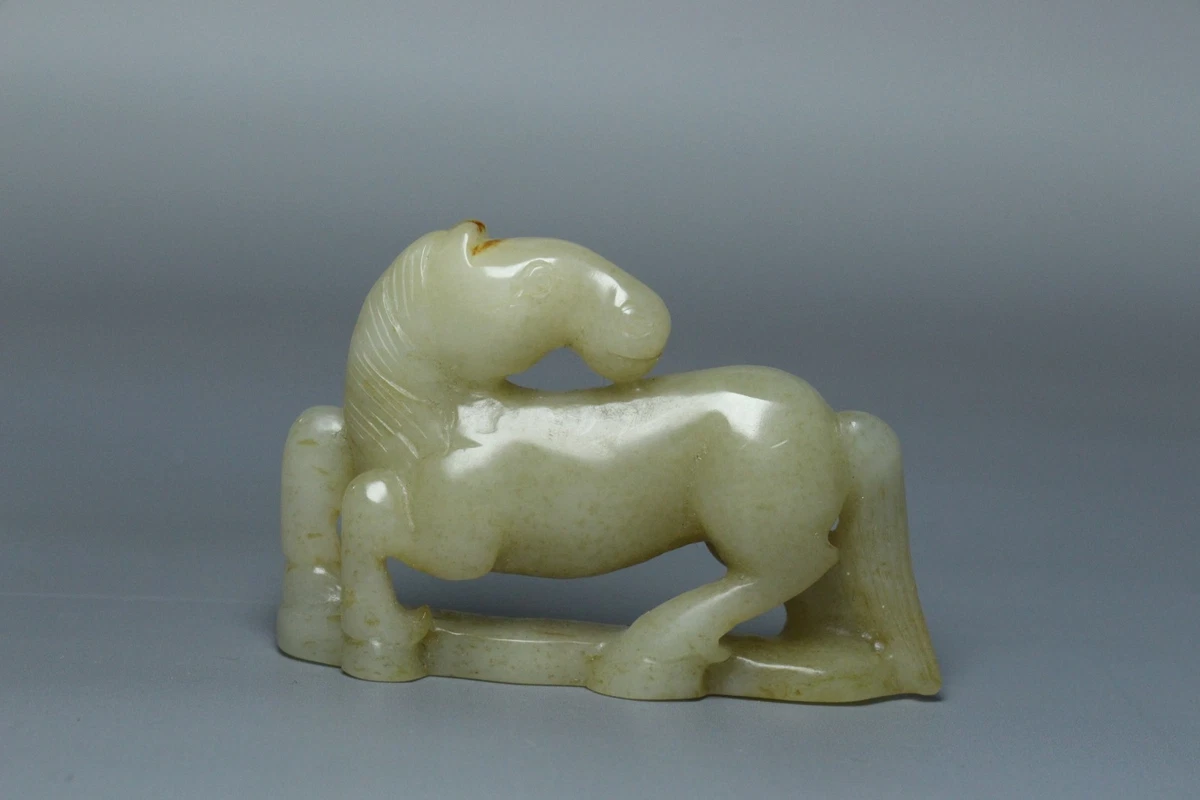 马古董原始玉石古董中国雕塑、雕像| eBay