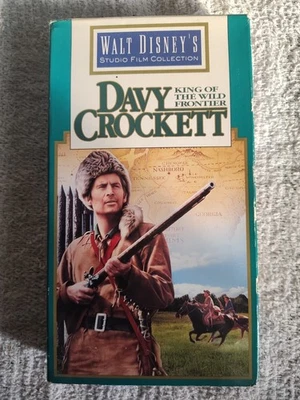 Davy Crockett King Of The Wild Frontier [1955 Release] (VHS) Walt Disney - Image 1 of 3