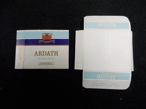 Caja de paquetes de cigarrillos vacía azul vintage Ardath Virginia - Imagen 1 de 2