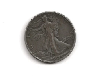 Medio Walking Liberty 1934-S San Francisco Mint Silver - Imagen 1 de 2