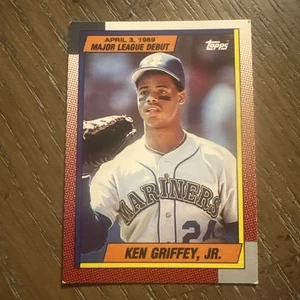1989-90 Topps Major League Debut 1989 - Ken Griffey Jr #46 (RC) - Picture 1 of 2