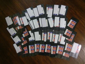 SG 713c MISSING T artist name 1966 XMAS ERROR ERROR MNH BLOCK4 x50 - Bild 1 von 3