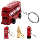 4 London Souvenir Schlüsselanhänger Telefonzelle Bus Big Ben Geschenke