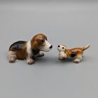 Hagen Renaker Mini Basset Hound Papa, Puppy (Pup Running) Miniature Dog Figurine