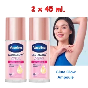 2 x Vaseline Roll-On Gluta Glow Ampoule Serum Deodorant Ultra Bright 45 ml - Picture 1 of 4