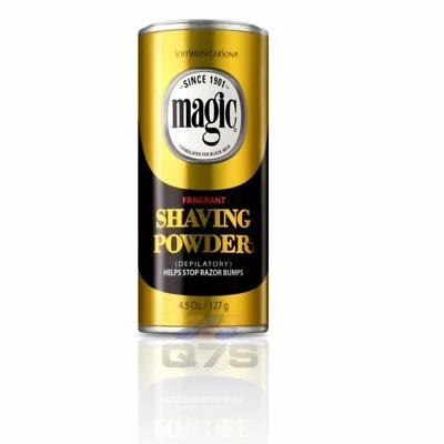 Magic Depilatory Shaving Powder GOLD Fragrant RazorLess Shaving SoftSheen Carson