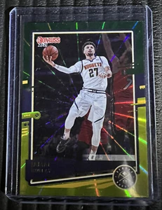 Jamal Murray Green and Yellow Holo Laser 2020-21 Panini Donruss Basketball #96 - Bild 1 von 2