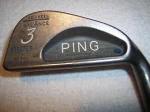 Ping "Karsten I" Blue Dot 3 Eisen TTT Standard Stahl (True Temper Dynamic Stiff) - Bild 1 von 5