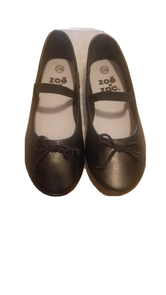 Girl's Black School Uniform Shoes Dress Oxford Mary Jane Flat  - Image 1 of 4