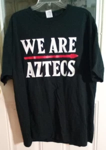 NCAA ® San Diego St. Aztecs 2XL Associated Students Black Hi-Densi-T T-Shirt - Picture 1 of 6