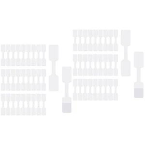 Set of 2 Kabel -Tag -Set Büro Verwaltung Von Kabeletiketten Für Drahtetiketten - Afbeelding 1 van 12