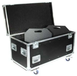 Tour Case 125 x 60 x 77 cm Transport Kiste mit Trennwänden & Rollen Tool Box NEU - Bild 1 von 12