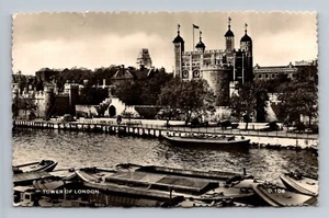 Postcard Tower of London RPPC 1957 - Picture 1 of 2