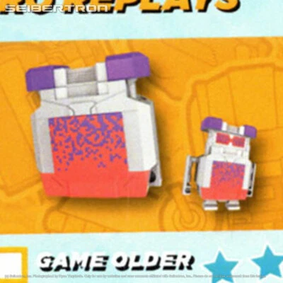 GAME OLDER Transformers BotBots Series 4 Retro Replays 2020 game cartridge - Image 1 of 2