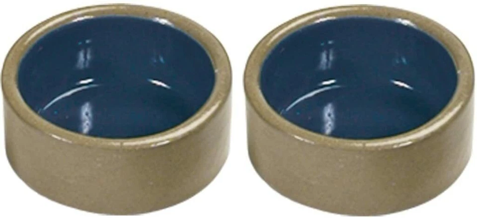 Cuenco para hámster de gres Kaytee, 3 pulgadas (paquete de 2) Foto 1 de 1