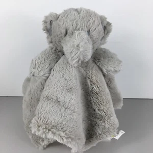 Elefant Lovey KellyToy Baby Sicherheitsdecke grau Spielzeug Plüsch Rassel Luxe weich - Bild 1 von 8