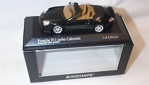 Porsche 911 Turbo Cabriolet 2003 Dark Green Metallic New in Box ltd edition 1-43 - Picture 1 of 1