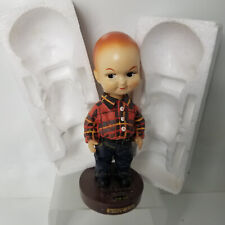 BUDDY LEE Bobblehead Classic Lee Jeans Advertising New Ceramic 8 inches tall VGC
