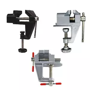 SMALL VICE CLAMP For Bench Table Mini Holder Watchmakers Jewellers Craft Hobby - Picture 1 of 15