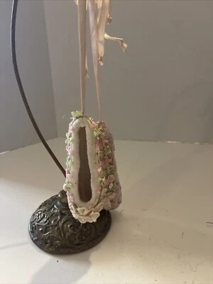 Beautiful Pink Ballet Slippers Decorative Ornament Little Girl Ballet (no stand) - Image 1 of 4