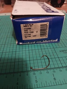 Nos Mustad Haken 1000 Haken im Karton schön - Bild 1 von 11