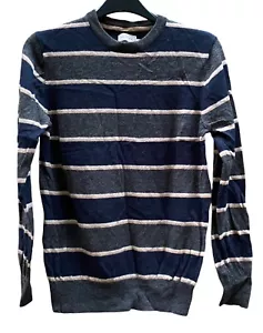 Howick Striped Jumper Multicolour 100% Lambswool Pullover Knit (M) Sweater (B1) - Picture 1 of 6