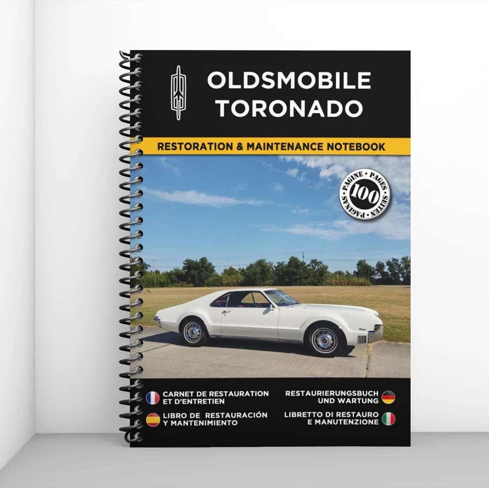 OLDSMOBILE TORONADO : Libretto Di Restauro E Manutenzione - CONSEGNA GRATUITA - Immagine 1 di 4