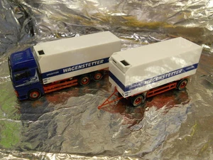 ** Herpa 147248 MAN TGAXXL Interchangeable Refrigerated Box Trailer Wagenstetter - Picture 1 of 1