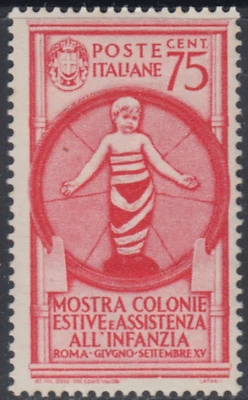 ITALIA 1937 - Sassone n.411 como nuevo OG MNH** Foto 1 de 2