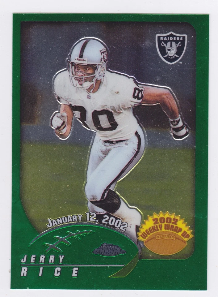 2002 Topps Chrome - Jerry Rice #163 - Image 1 of 1
