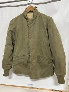 Vintage Post War WWII US ARMY MEN'S M-1943 Field Jacket Pile Liner Sz Med??? - Picture 1 of 9