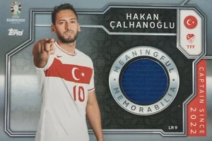 Tarjetas coleccionables Topps UEFA EURO 2024 Match Attax - Reliquia LR 9 Hakan Calhanoglu V1 - Imagen 1 de 1