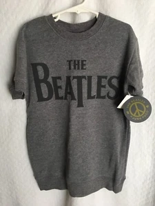 New Kids Beatles Junk Food Sgt Pepper Lonely Hearts Club Band SS Sweatshirt sz L - Picture 1 of 8