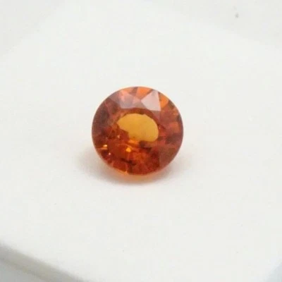 ¡Impresionante! Granate Spessartine redondo - 1,93ct - 7 mm - Granate Spessartine  Foto 1 de 4