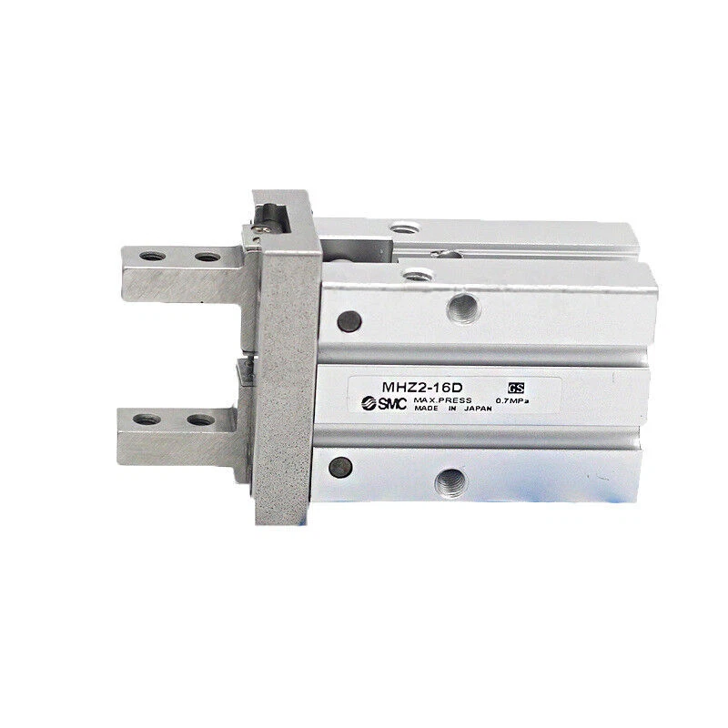 SMC MHZ2-25D Pneumatic Parallel Gripper - Silver