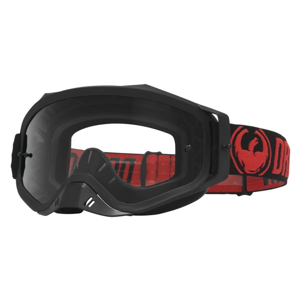 Dragon Eyewear MXV Plus Black Off Road Goggle with Clear Lens - Image 1 of 1