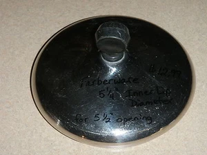 Farberware Kochgeschirr 5-1/4 Deckel für 5 1/2 Zoll Öffnung - Bild 1 von 1