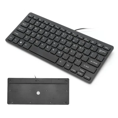Kabelgebundene USB-Tastatur 78 Tasten Mini-Desktop-Laptop-Tastatur Für Da URS - Bild 1 von 4