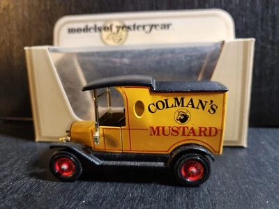 MATCHBOX MODELS OF YESTERYEAR Y-12 1912 FORD MODEL T COLMAN'S TRUCK 1978 NIB - Image 1 of 4