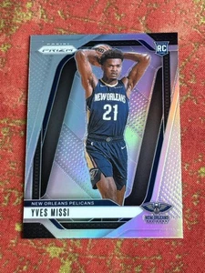 2024-25 Panini Prizm Yves Missi Silver #233 RC Rookie New Orleans Pelicans - Picture 1 of 2