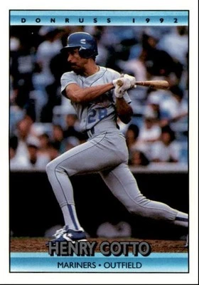 1992 Donruss Henry Cotto Seattle Mariners #356 - Image 1 of 2