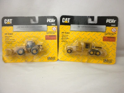 Norscot 1/87 Diecast Models -  CAT 163H Motor Grade & 950G Wheel Loader - Image 1 of 4