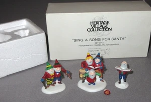 Abt. 56 Dorfzubehör Sing ein Lied für den Weihnachtsmann 3er Set 56316 - Bild 1 von 7