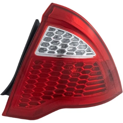 Luz trasera lado pasajero para Ford Fusion 2010-2012 derecha derecha lente transparente y roja Foto 1 de 4