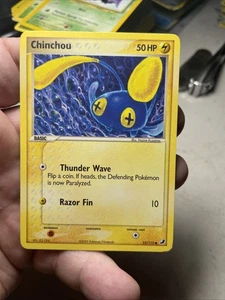 Chinchou 52/115, 2005 EX Unseen Forces, Pokemon, LP - Picture 1 of 2