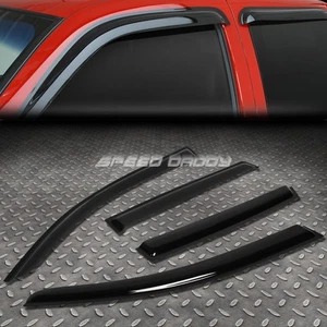 FOR 07-12 DODGE CALIBER SRT SMOKE TINT WINDOW VISOR SHADE/WIND/RAIN DEFLECTOR - Picture 1 of 11